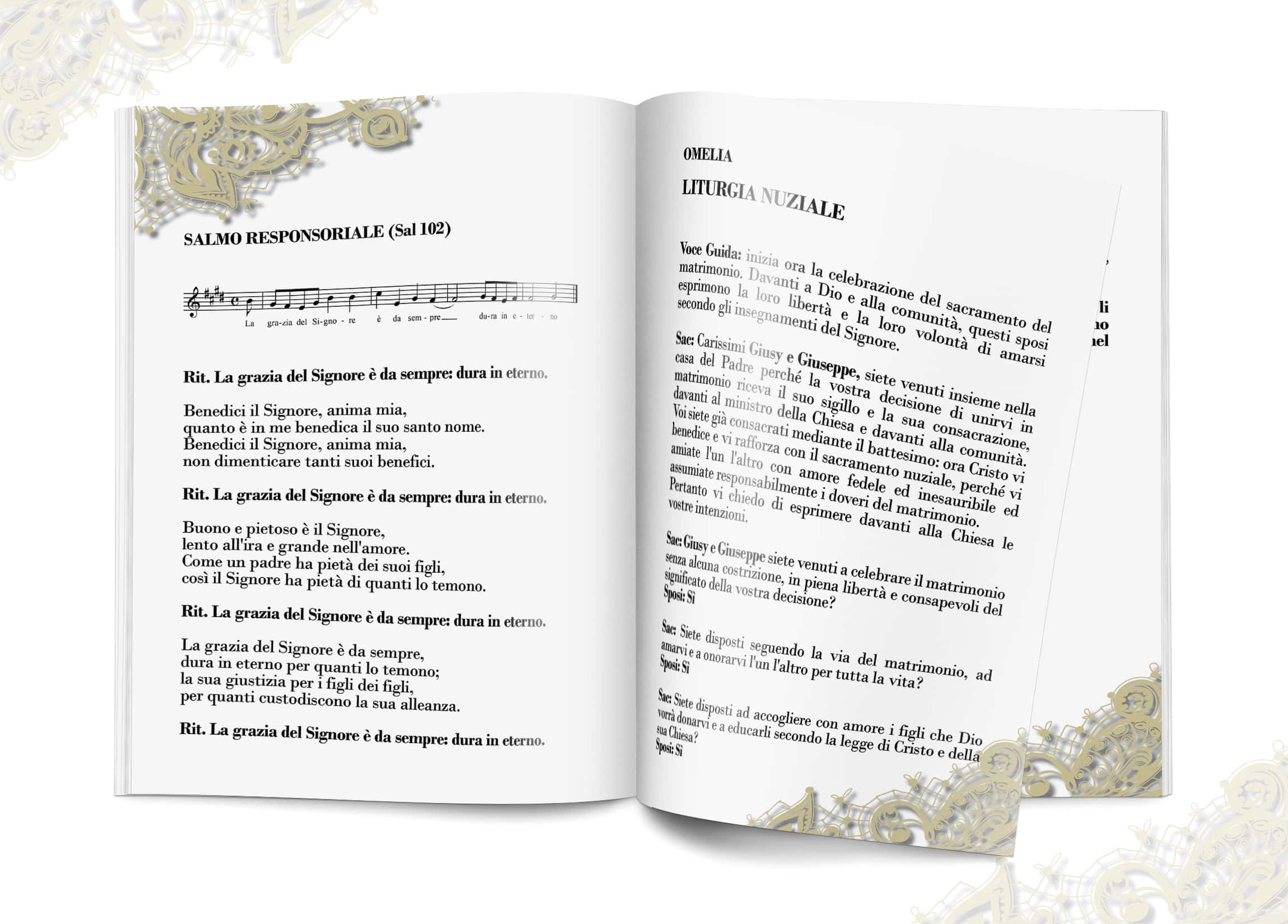 Días especiales – Minutas e invitaciones para bodas.