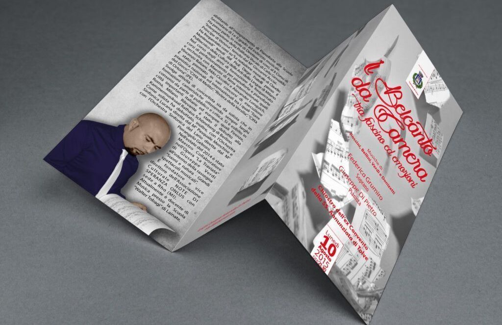 Papelería - Triptico evento.
