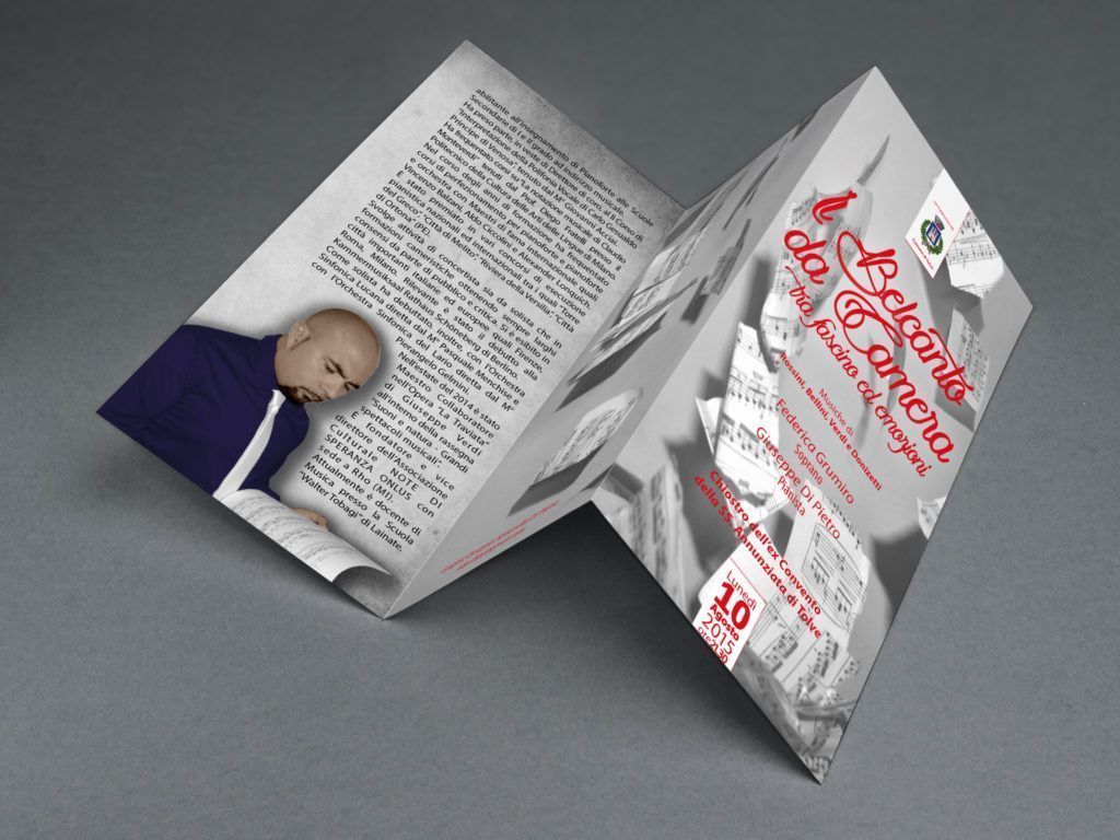 Papelería - Triptico evento.