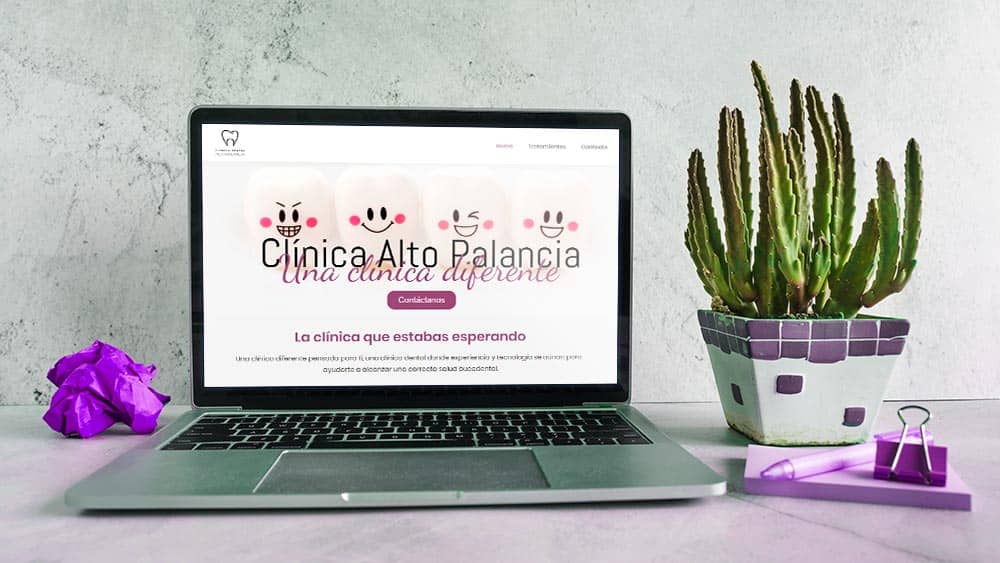 Web y redes sociales - Clínica Dental Alto Palancia, Onda