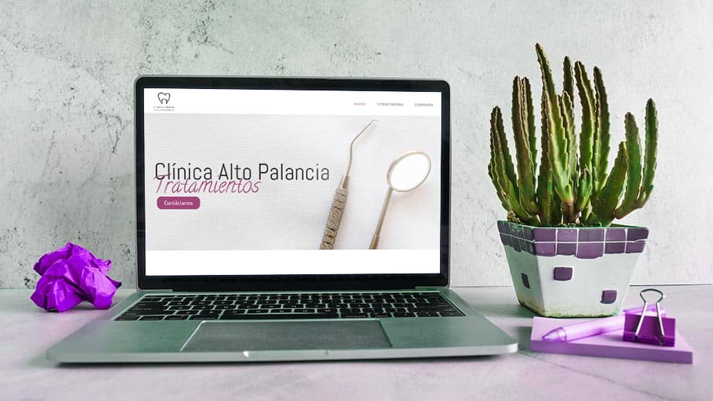 Web y redes sociales - Clínica Dental Alto Palancia, Onda