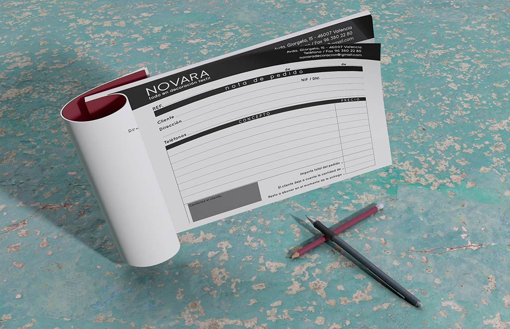 Cartoleria - Bolla / Libretto degli assegni / Note d'ordine, Tolve, Potenza